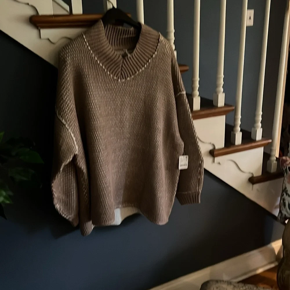 Free People Brown Sweater - Picture 7 of 10